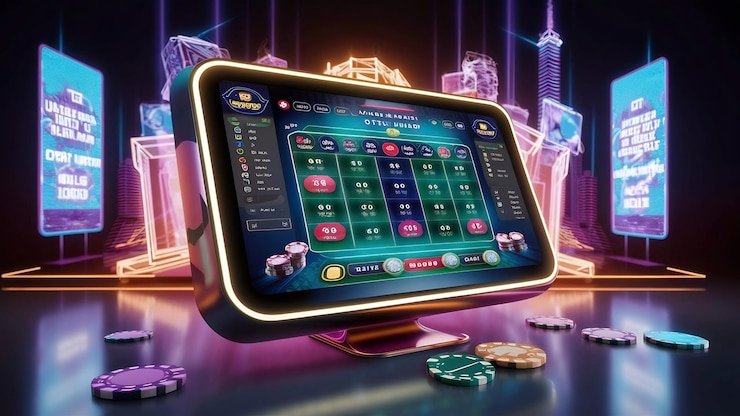 Baccarat card table with live dealer streaming on zoomqq platform